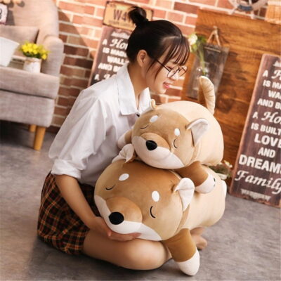 Kawaii Lazy Shiba Plushie