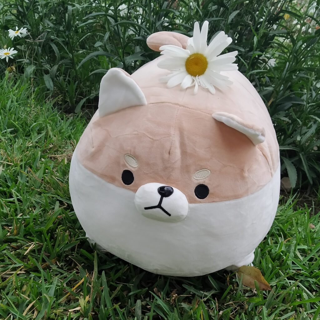 kawaii shiba plushie