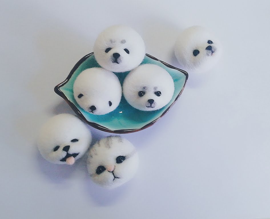 kawaii furballs DIY handmade