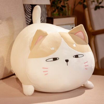 Kawaii Chonky Neko Cat Plushie - Pillow Collection