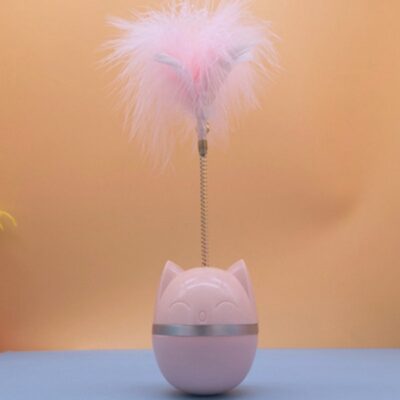 Kawaii Automatic Tumblr Feather Toy for Cats