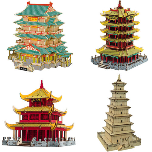 Cute Miniature Historical 3D Puzzle