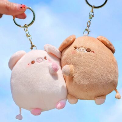 Kawaii Piggy Key Chain Plushie - Couples Edition