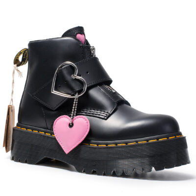 Kawaii Platform Heart Boots - Kawaii Gothic Collection