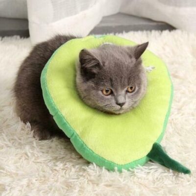 Super Soft Plush Cat Cone Collar