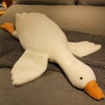 Big White Goose Pillow