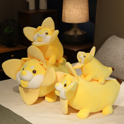 Shibana the Shiba Banana Plushie