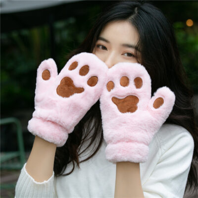 Neko Paw Winter Gloves