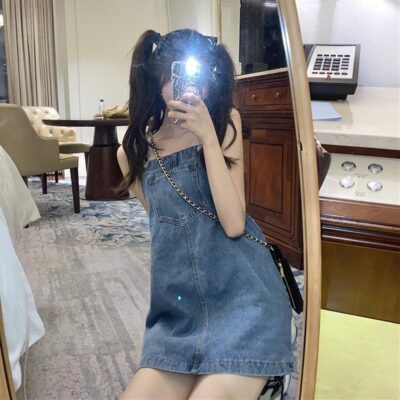 Denim Dress - Kawaii Edition