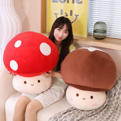 Big Mushroom Plushies