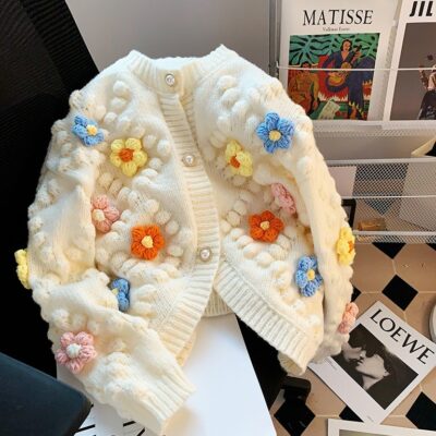 Cardigan Handmade Sweater