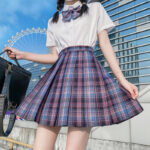 E Sports Girl Tartan Skirt