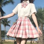 Xiaochun Tartan Skirt