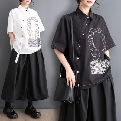 Flower Shirt - Retro Aesthetic