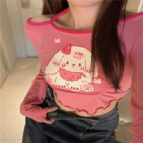 Fluffy Doggy Pink Top