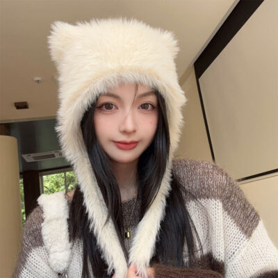 Winter Online Plush Hat - Kawaii Core