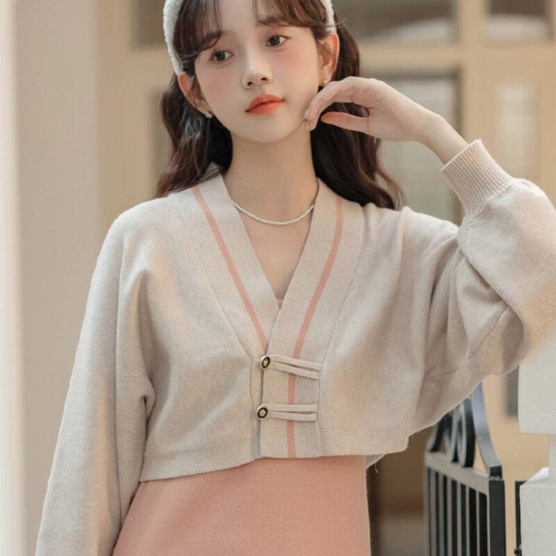 Autumn Two Piece Suit Korean Aesthetic ⋆ Kawaii Sale