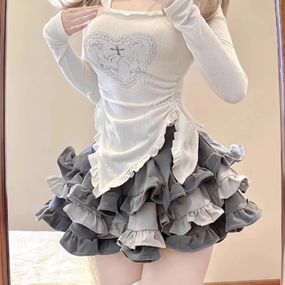 Y2K Lolita Set - Vintage Aesthetic