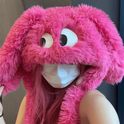 Kawaii Big Eyes Hat - Harajuku Aesthetic