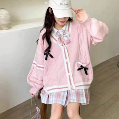 Pretty Bow Sweater - Kawaii Clothes