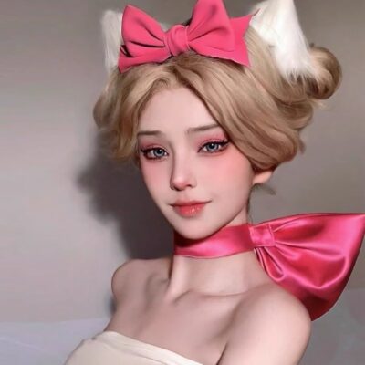 Oversize Bow Choker - Coquette Aesthetic