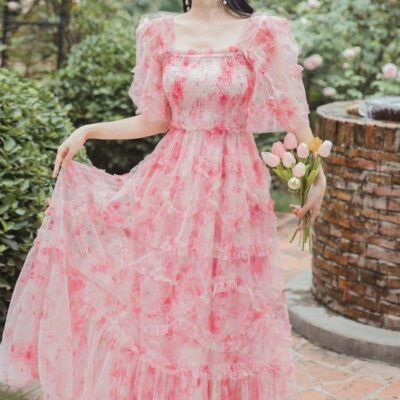 Cottage Summer Dress - Fairycore