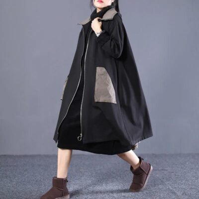 Super Long Hooded Coat