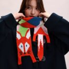 Cute Fox Scarf - Cottage Aesthetic word3