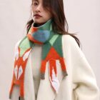 Cute Fox Scarf - Cottage Aesthetic word3