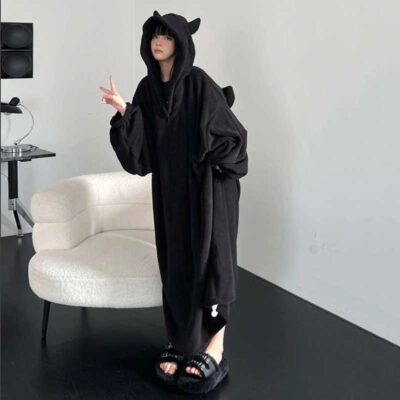 Cute Little Devil Loose Pajamas - Kawaii Decor