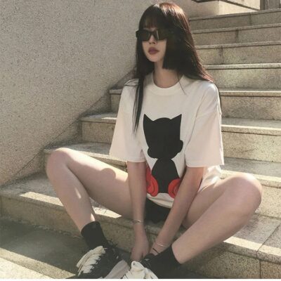 Astro Silhouette T-Shirt - Vintage Aesthetic