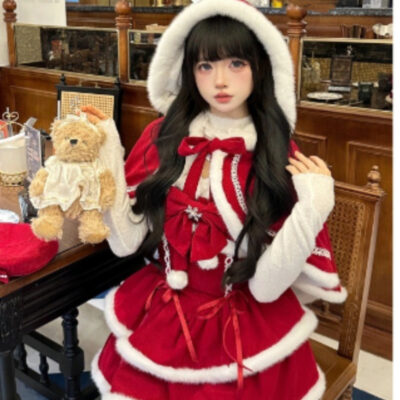 Little Red Riding Hood Set - Kawaii Christmas