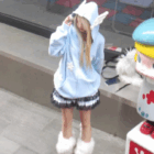 Loose Thick Feathered Hoodie - Harajuku Aesthetic word1