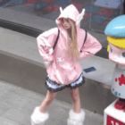 Loose Thick Feathered Hoodie - Harajuku Aesthetic word1
