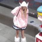 Loose Thick Feathered Hoodie - Harajuku Aesthetic word1