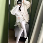 Fluffy Rabbit Ears Hoodie - Kawaii Clothes word3