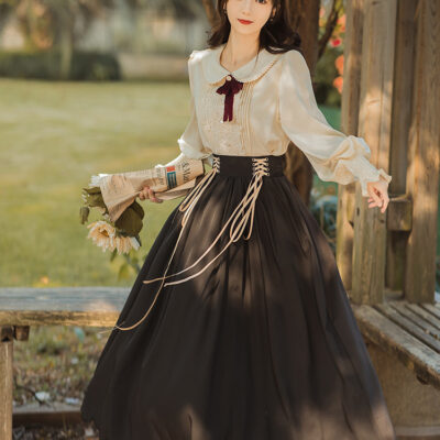 French-Style Dress - Cottagecore Extended Edition