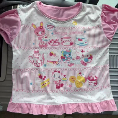 Kawaii Pink Princess T-Shirt - Lolita Aesthetic