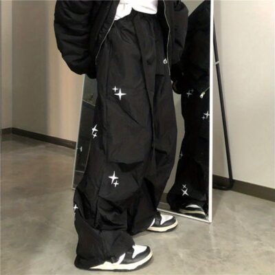 Starfall Cargo Pants - Y2K Harajuku Clothes