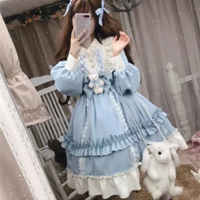Plus Size Friendly Fantasy Dress - Hime Lolita Aesthetic