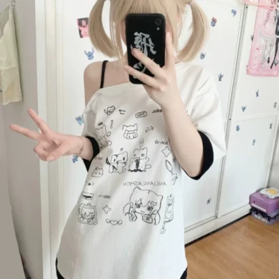 Harajuku Kawaii T-Shirt - Cutecore Aesthetic