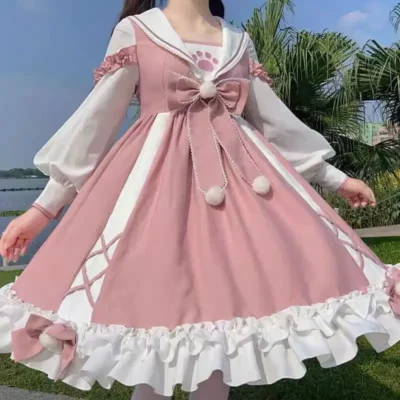 Puffy Princess Dress - Sweet Lolita Aesthetic