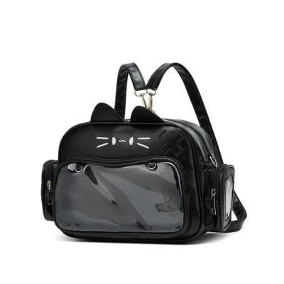 Vegan Leather Neko Bag - Harakuju Aesthetic