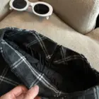 Plaid Mini Skirt - Preppy Aesthetic word1