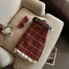 Plaid Mini Skirt - Preppy Aesthetic word1