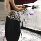 Patched Cargo Pants - Grunge Aesthetic word2