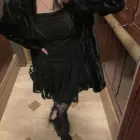 Lace Spring Dress - Gothic Aesthetic word1