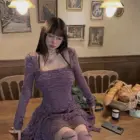 Lace Spring Dress - Gothic Aesthetic word1