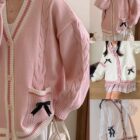 Pretty Bow Sweater - Kawaii Clothes word2