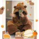 Fluffy Winter Animal Pajamas - Kawaii Clothes word1